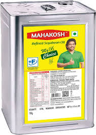 Mahakosh Refined Soyabean Oil Tin